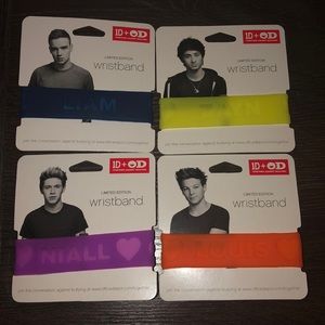 Four Pack of One Direction Bracelets